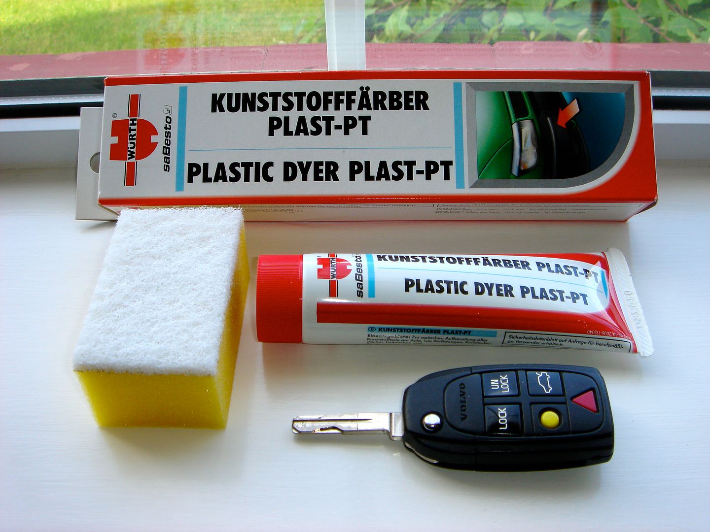 Wurth Bumper Dye Trim Restorer